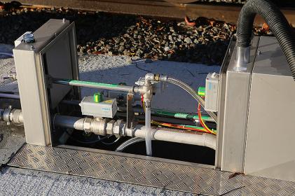 disposal network systems for train maintenance